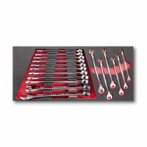 USAG 519 M 285A1 - Foam Module Tool Set with Combination Wrenches (17 pcs)